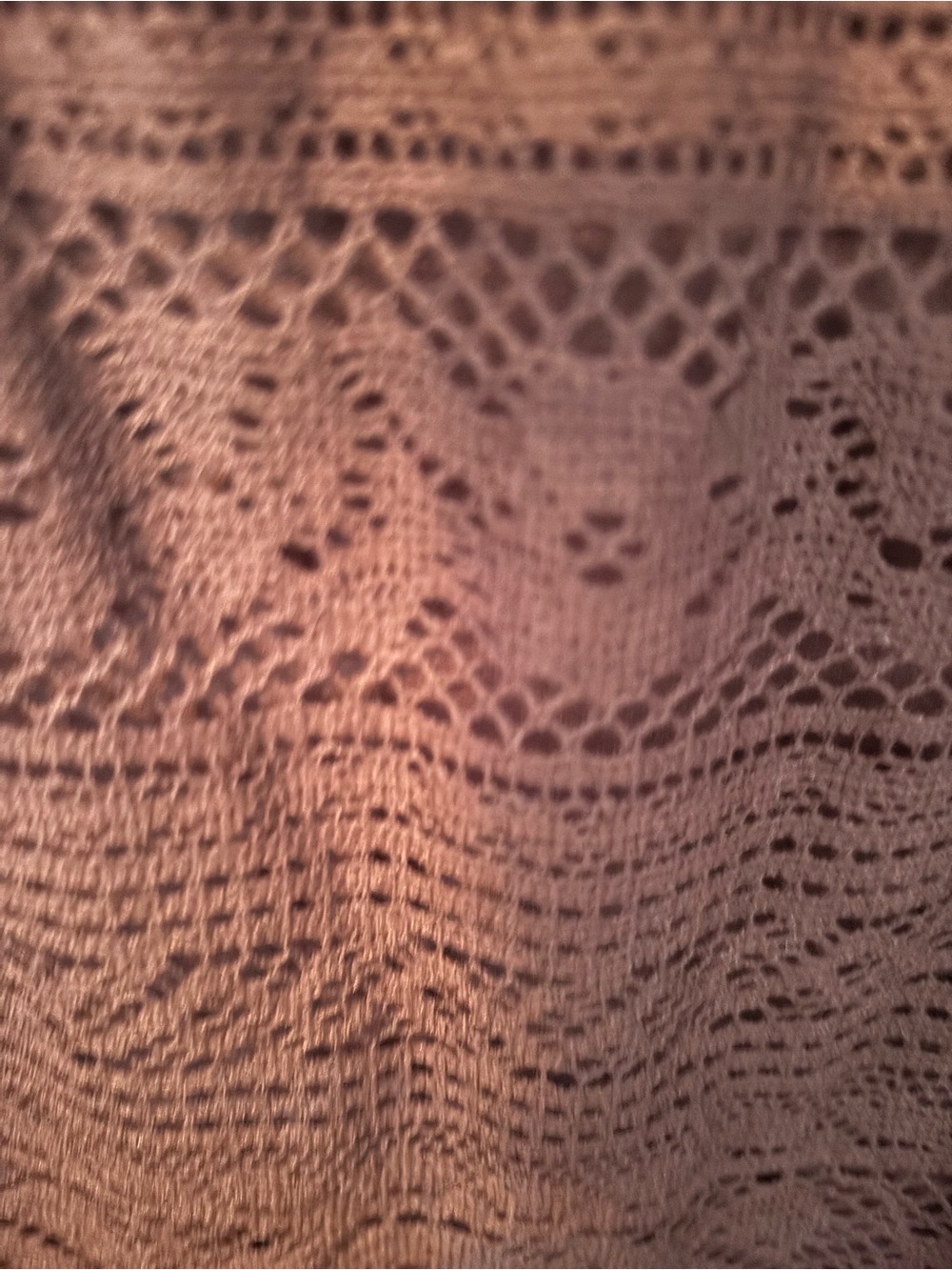 Brown Lace Maxi Skirt - Picture 4 of 11